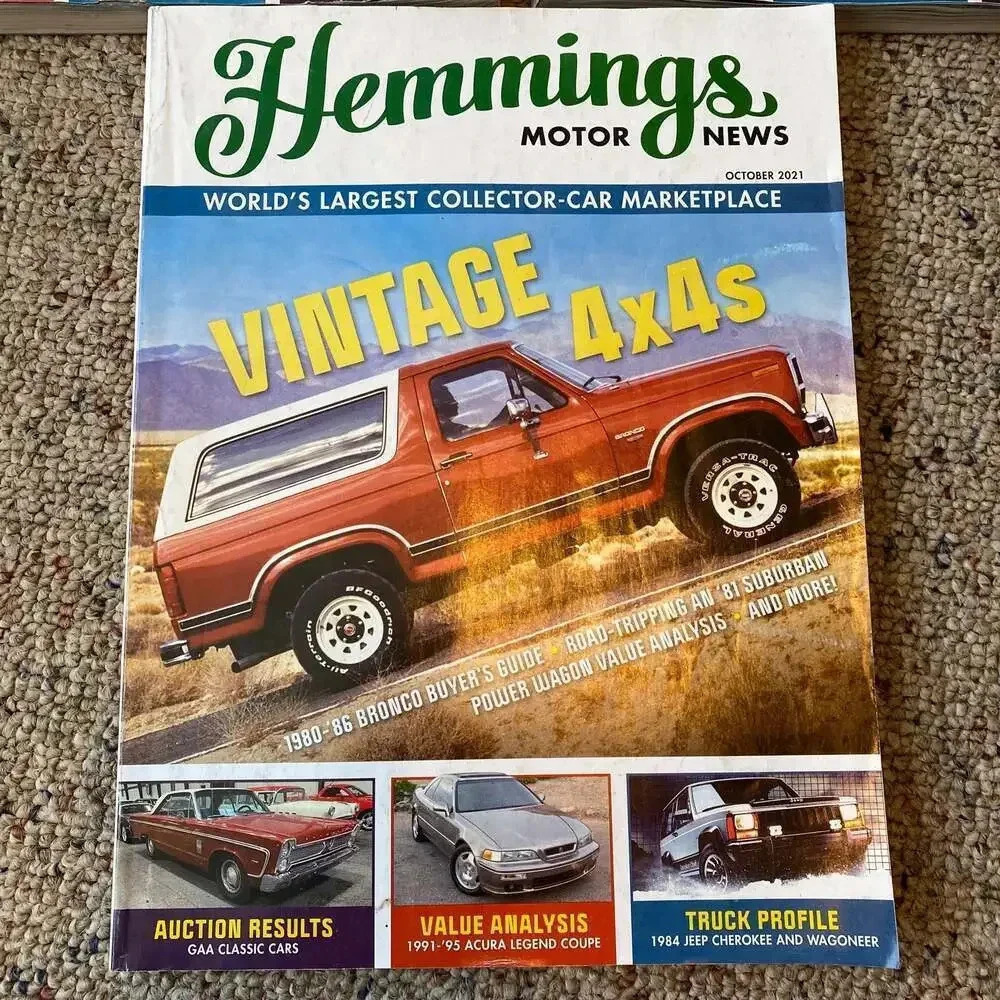 Vintage Hemmings Motor News Magazines 3 Pieces Lot - Picture 4 of 8